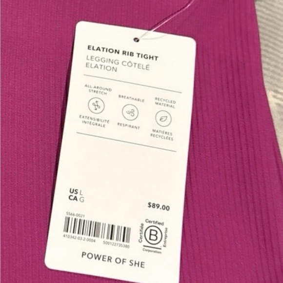 ATHLETA Elation Rib Tight - Picture 5 of 5